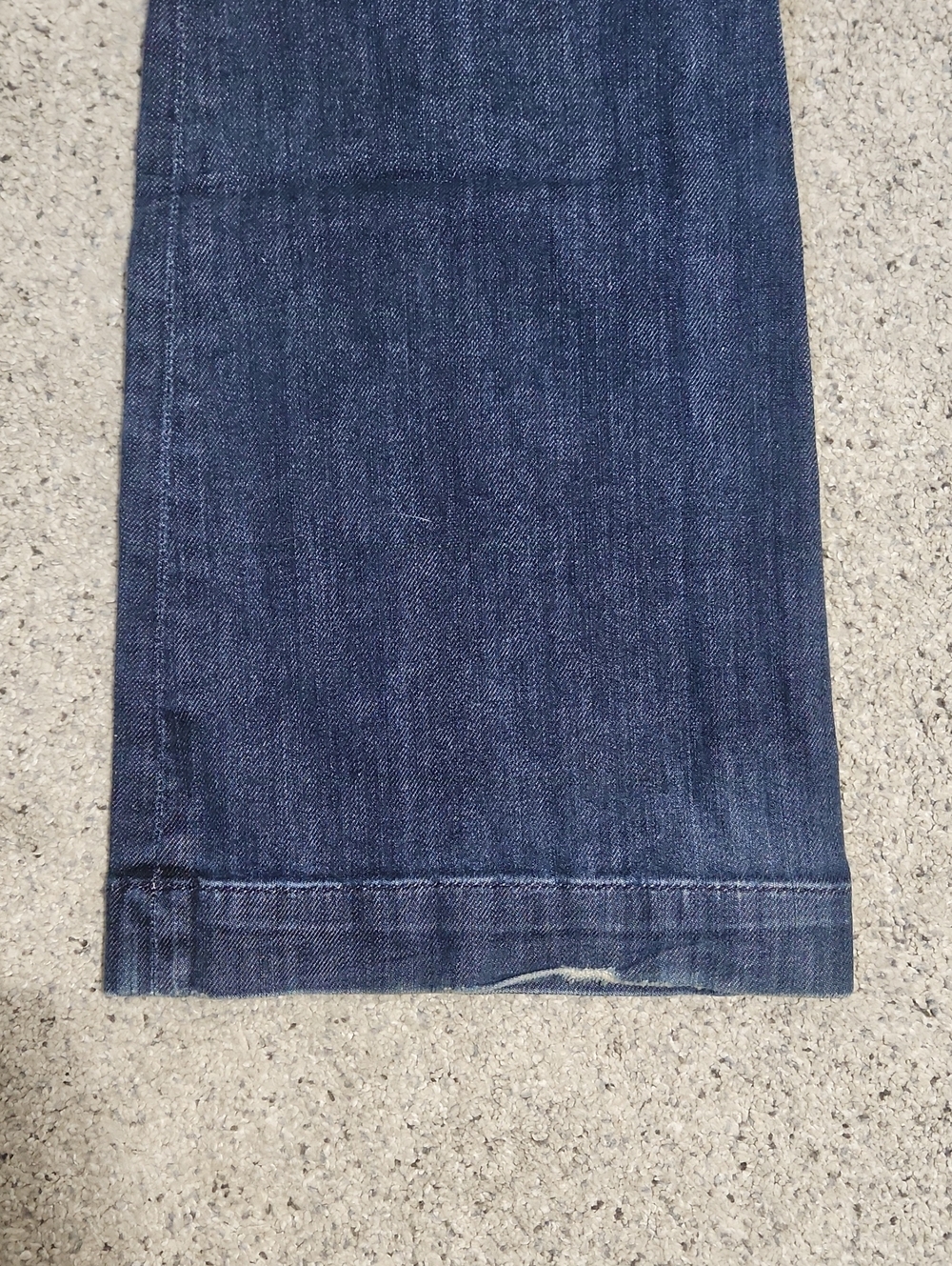 Citizens Of Humanity Faye #003 Low Waist Full Leg Dark Wash Jeans Size 28 - Picture 13 of 13
